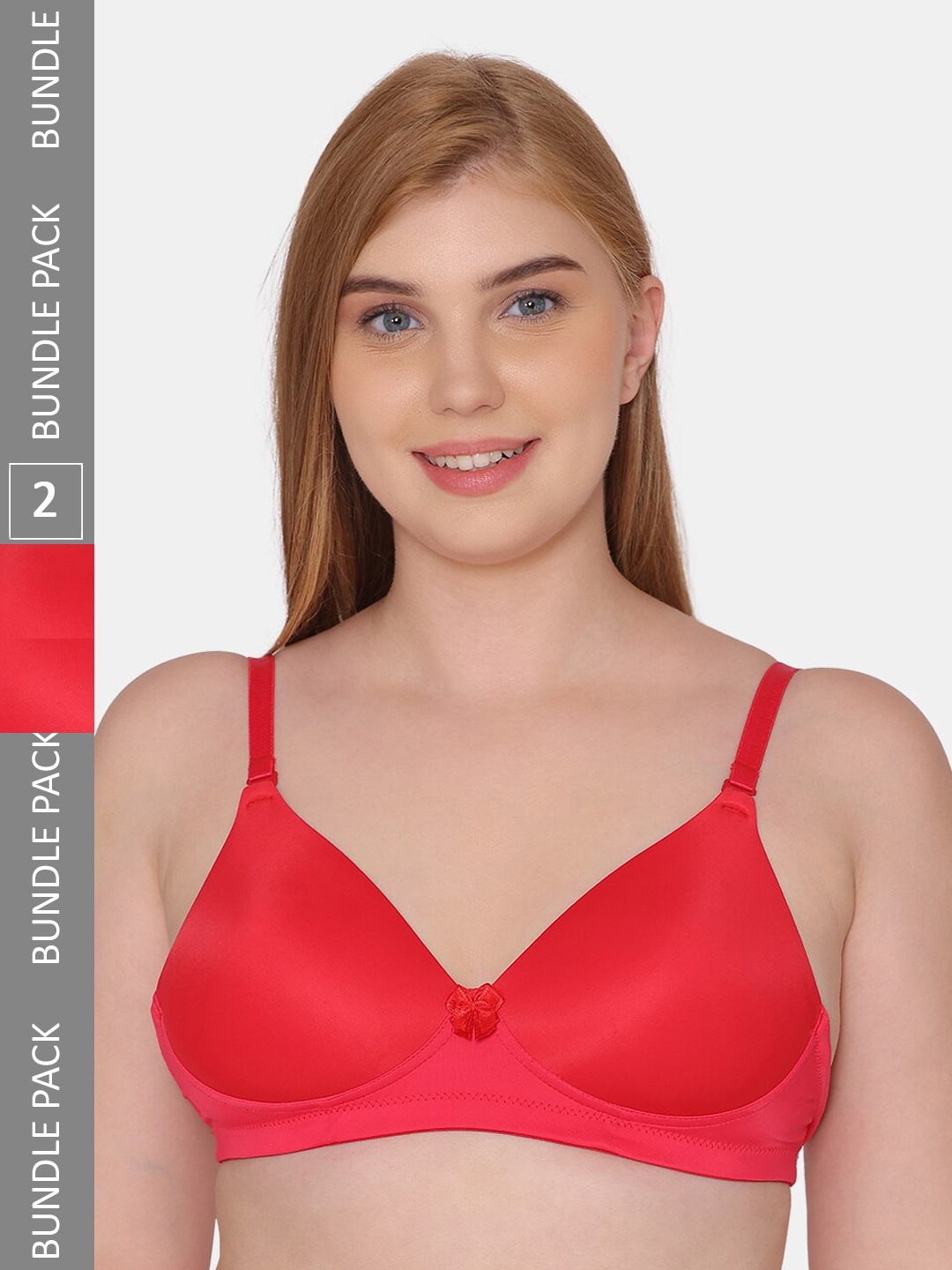 

Tweens Lightly Padded Bra, Red