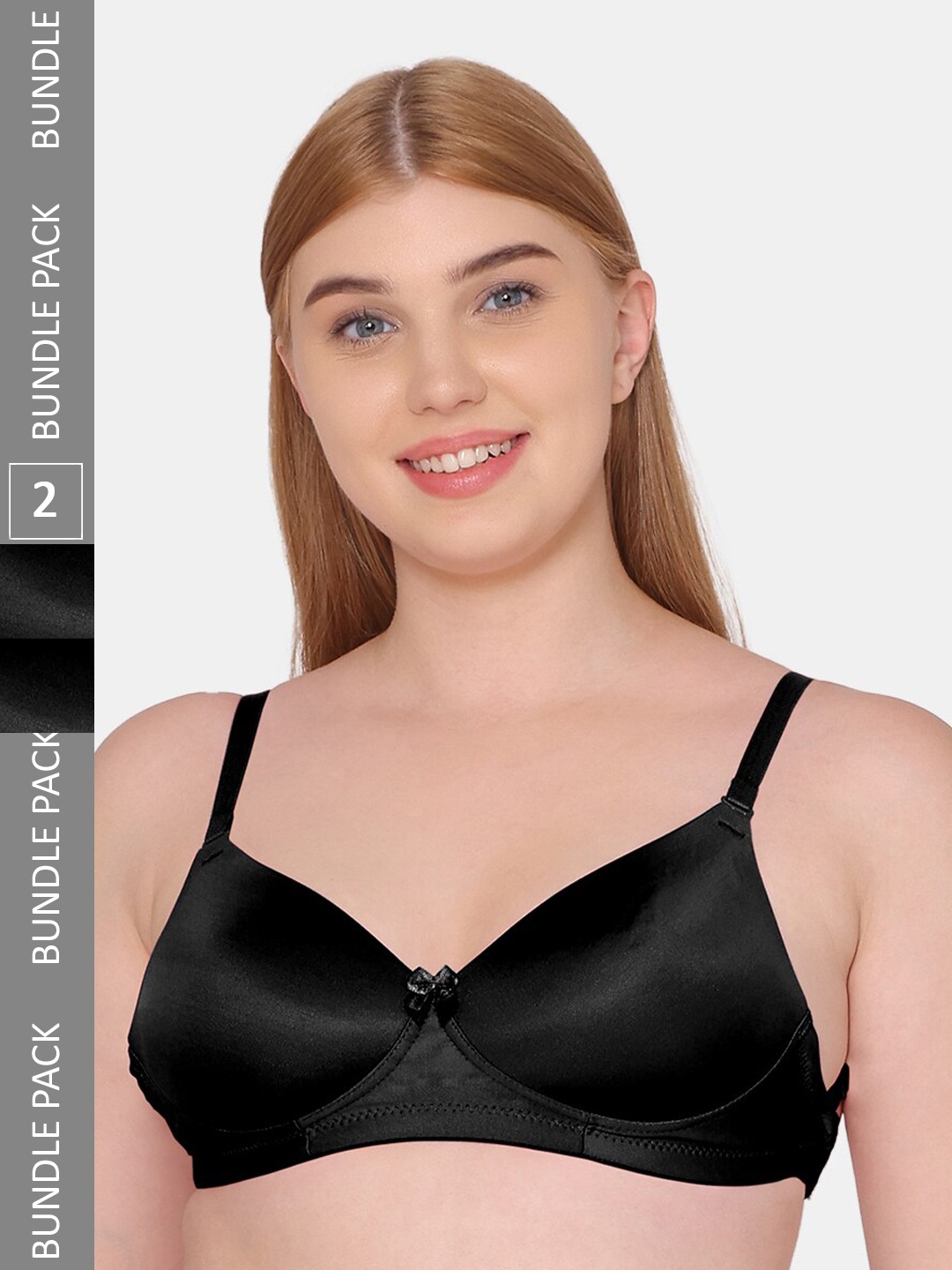 

Tweens Lightly Padded Seamless Everyday Bra, Black