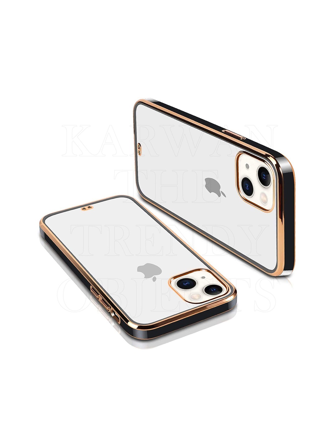 

Karwan iPhone 13 Mobile Phone Back Case, Black