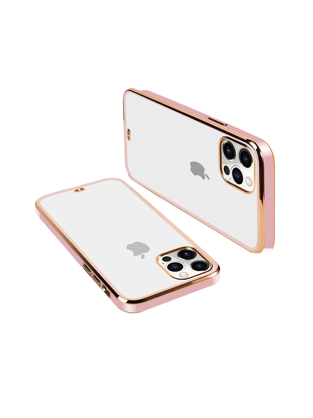 

Karwan Squareplatting iPhone 11 Pro Max Mobile Back Cover, Transparent