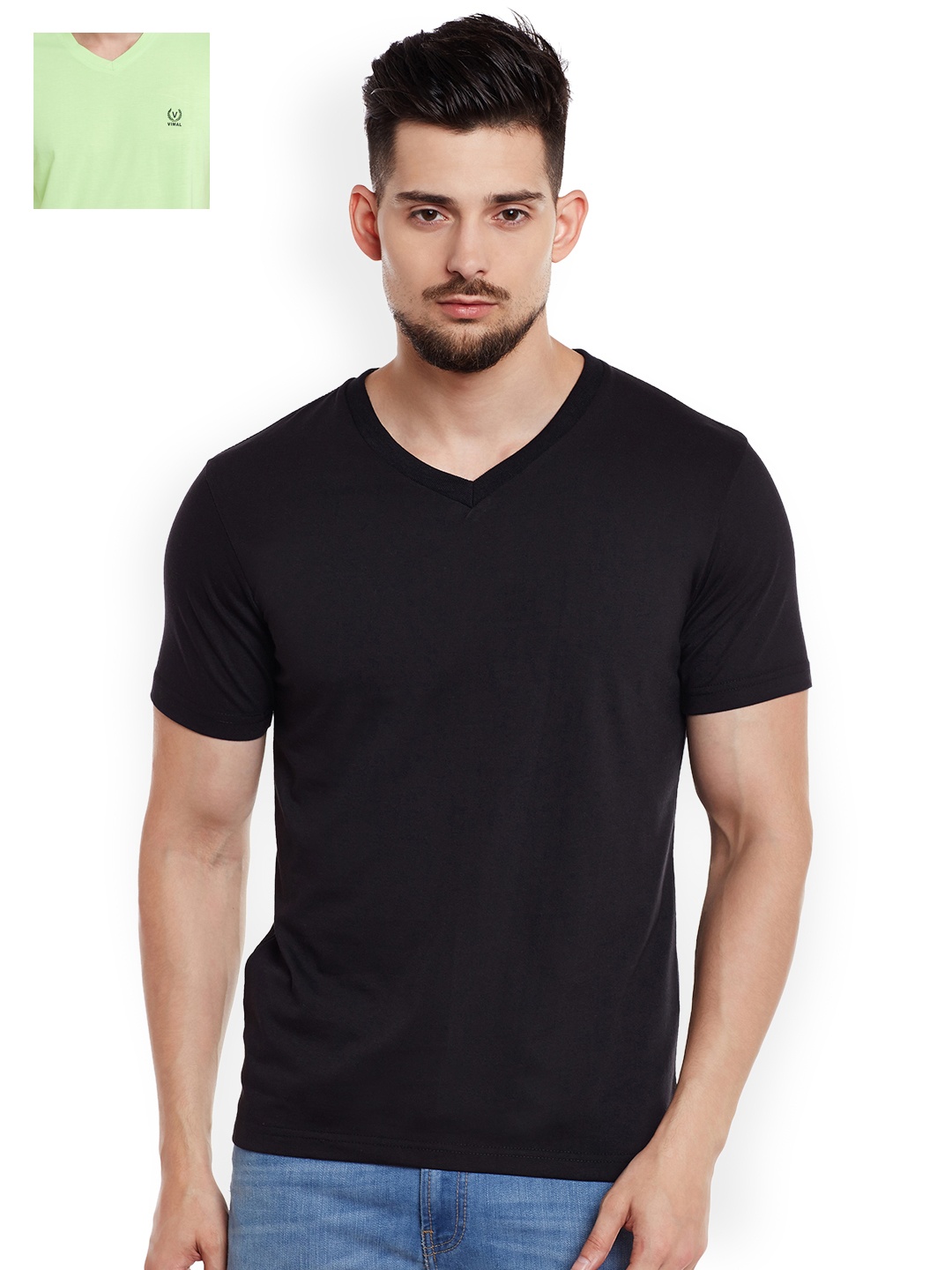 

MACK Pack of 2 T-shirts, Black