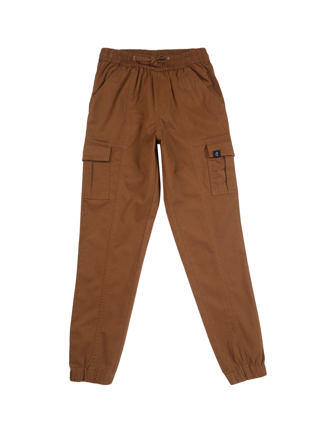 

Gini and Jony Boys Cotton Cargos Trouser, Brown