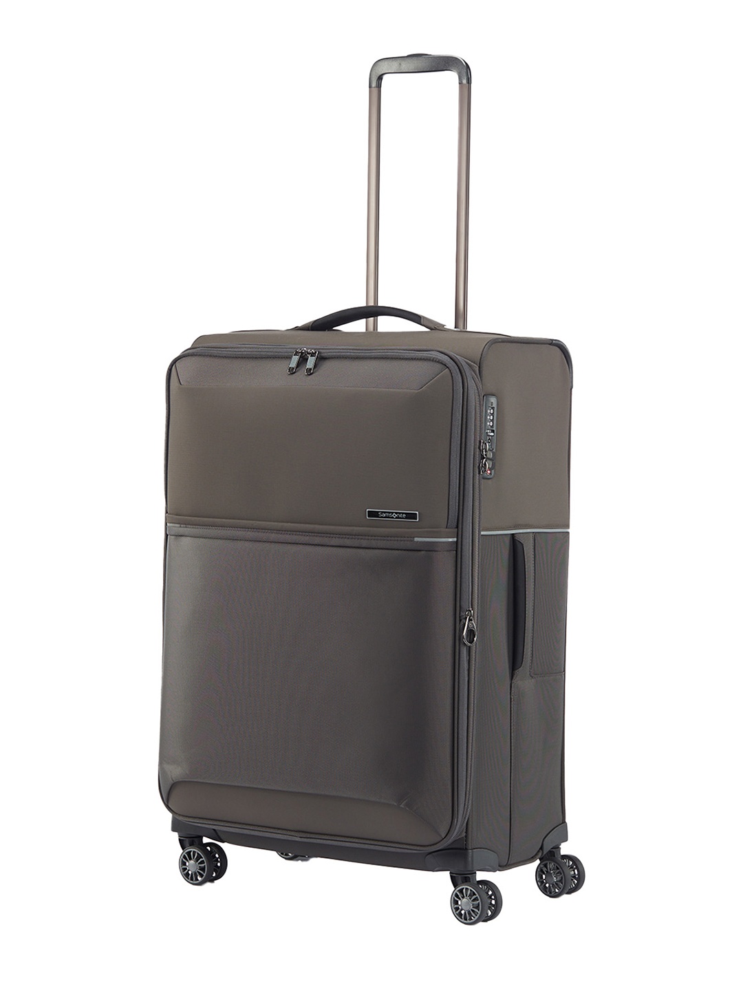 

Samsonite 73H Textured Soft-Sided Cabin Trolley Bag, Grey