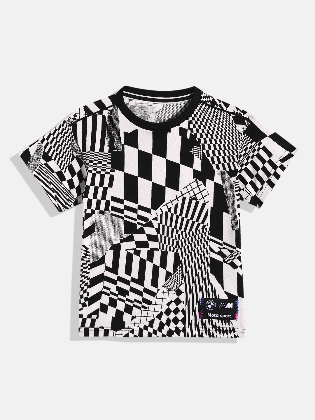 

PUMA Motorsport Kids BMW Motorsport Printed Pure Cotton T-shirt, White