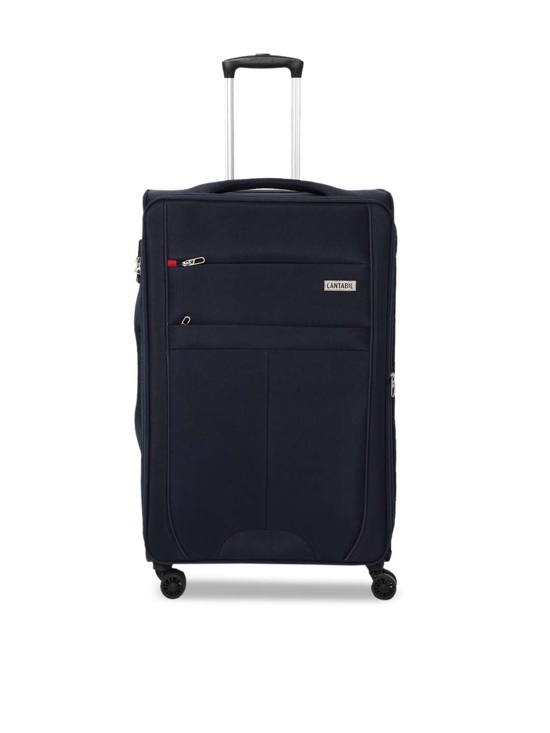 

Cantabil Large Hard Side Luggage Trolley Bag, Navy blue