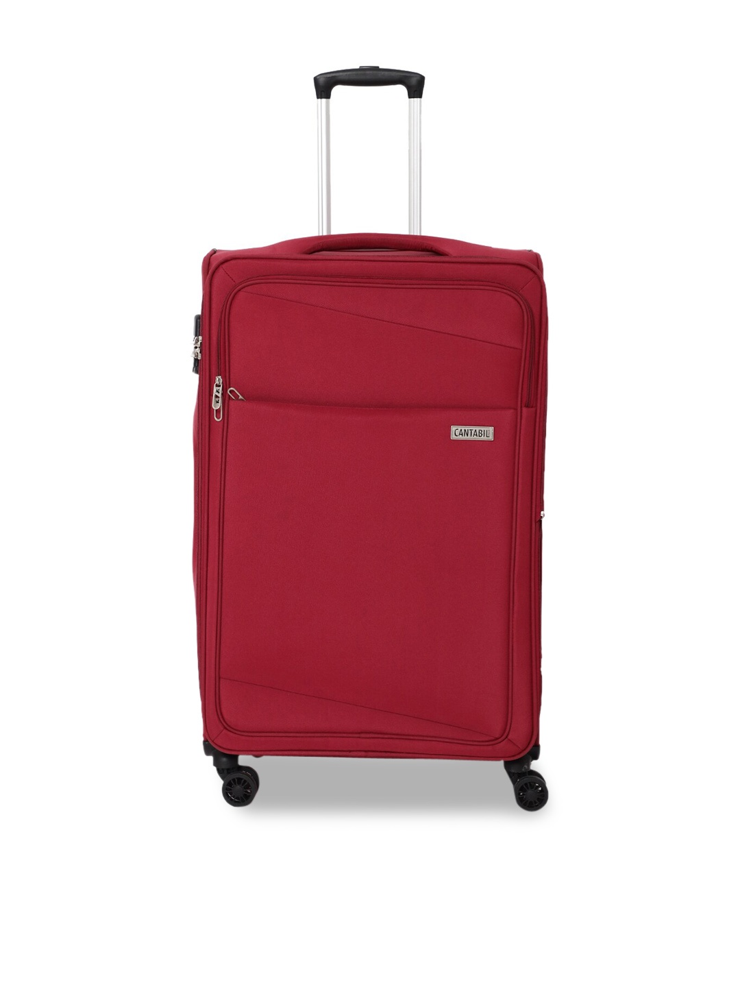 

Cantabil Soft Sided Check In Large Trolley Suitcase, Red