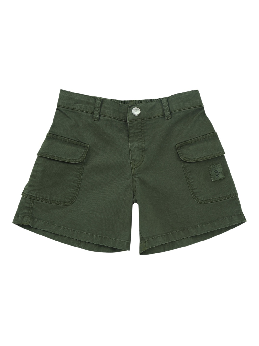 

Gini and Jony Girls Denim Regular Shorts, Green