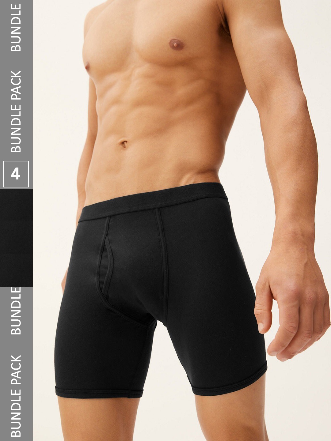 

Marks & Spencer Men Pack Of 3 Trunk, Black