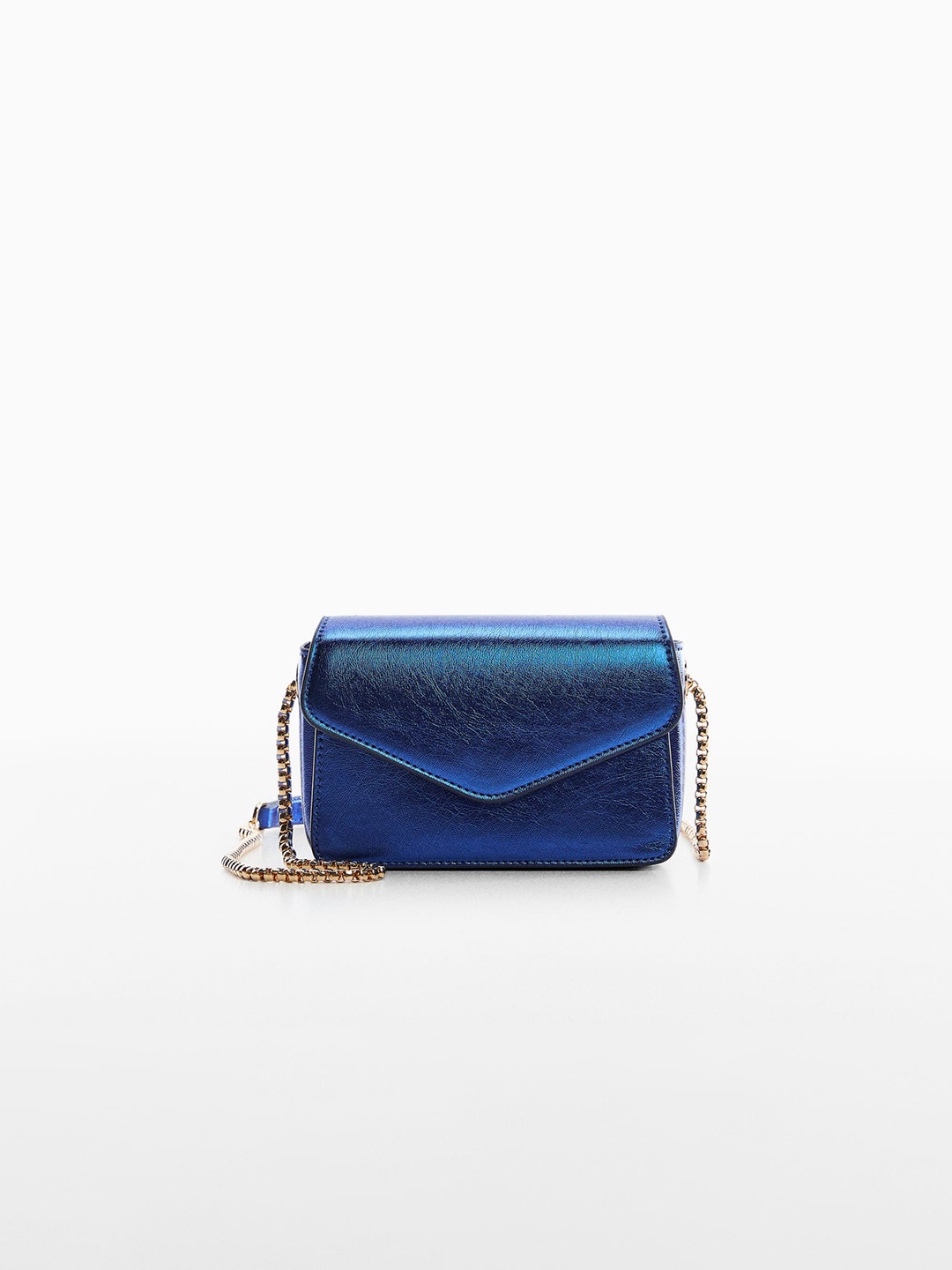 

MANGO Structured Sling Bag, Blue