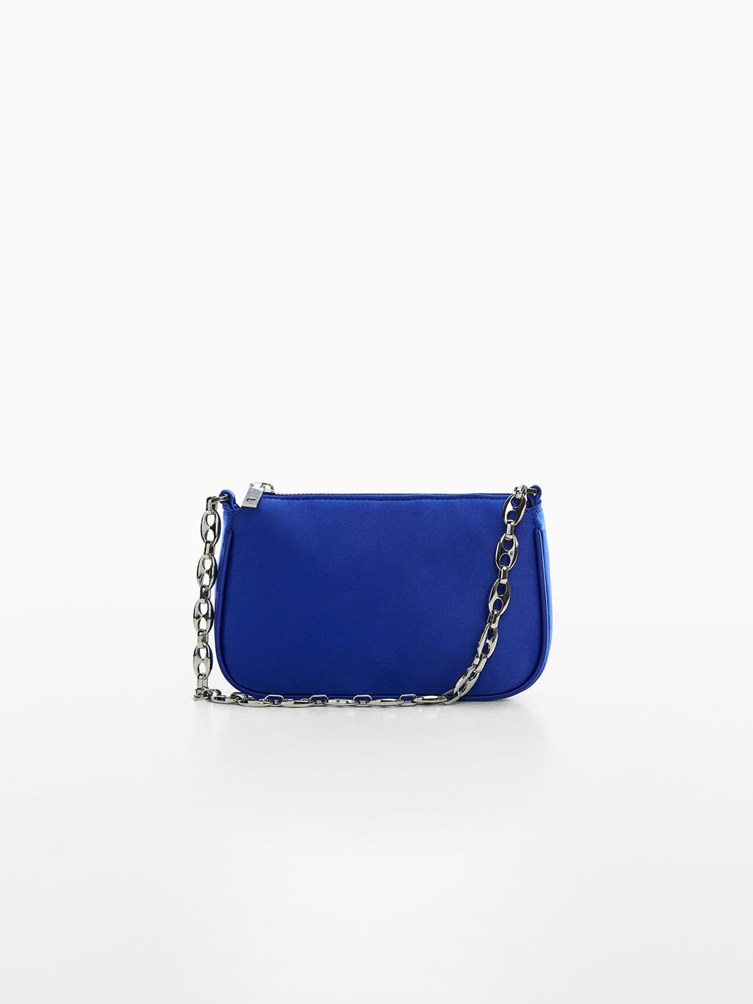 

MANGO Women Structured Shoulder Bag, Blue