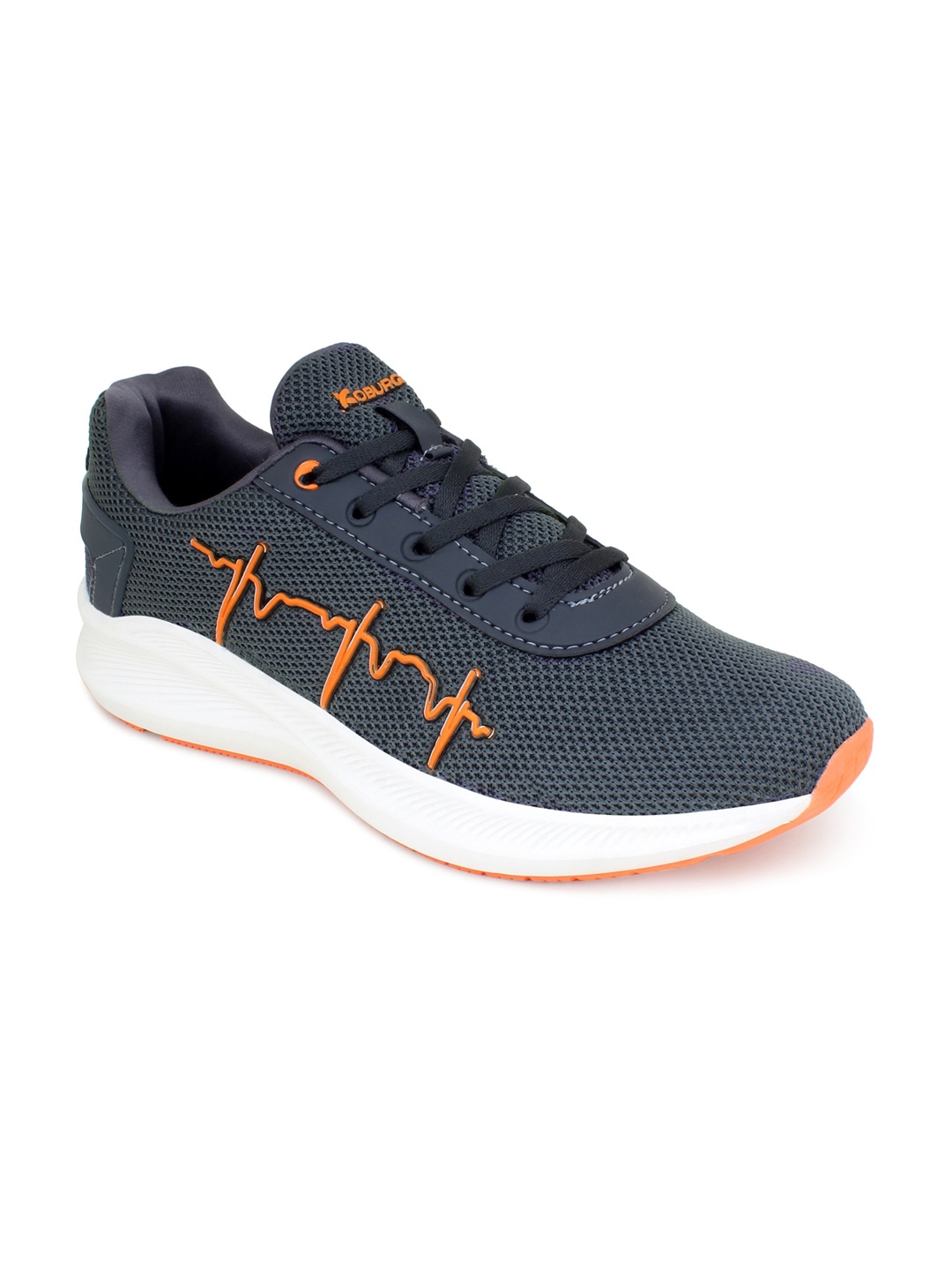 

Koburg Men Woven Design Lace-Ups Sneakers, Grey