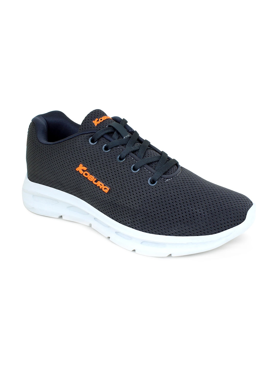 

Koburg Men Woven Design Comfort Insole Sneakers, Grey