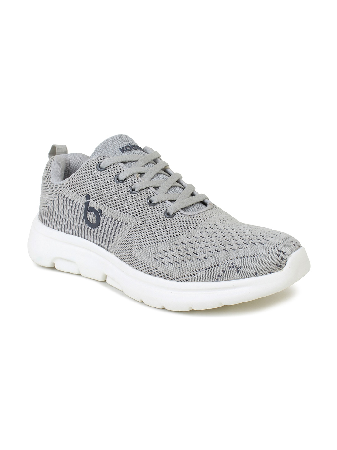 

Koburg Men Woven Design Lace-Ups Sneakers, Grey