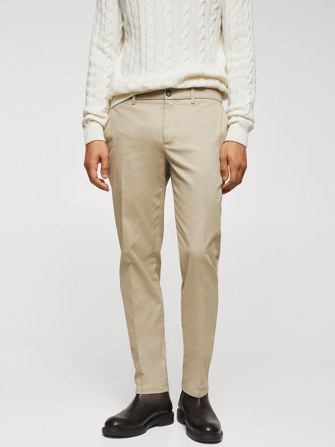 

MANGO MAN Slim Fit RegularChinos, Beige