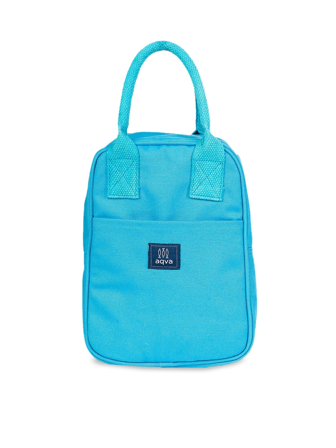 

AQVA Cotton Canvas Insulated Lunch Bag, Turquoise blue