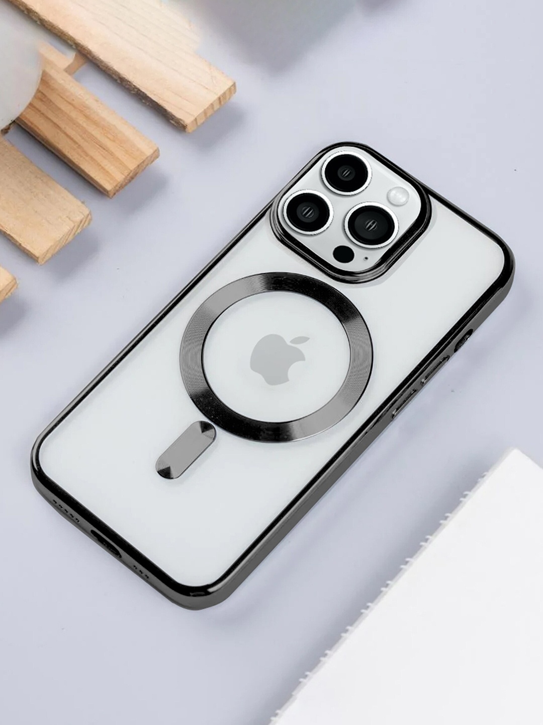 

Karwan iPhone 11 Pro Phone Back Case, Black