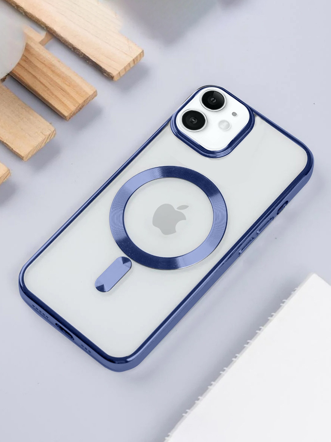 

Karwan Shock-Proof& Camera Protection iPhone 11 Phone Back Case, Blue