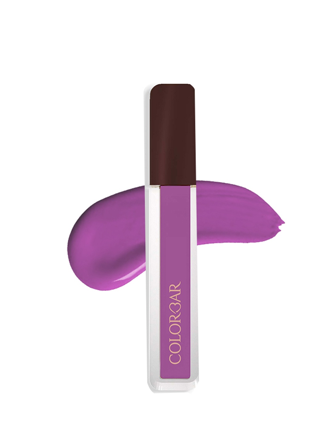 

Colorbar Power Kiss Matte Transfer-Proof Vegan Lip Color with Vitamin E 5 ml -Gossip Gul 025, Purple