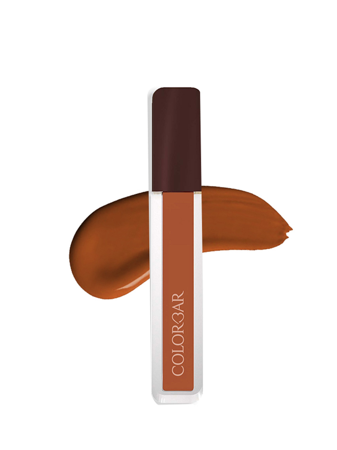

Colorbar Power Kiss Matte Transfer-Proof Vegan Lip Color with Vitamin E 5 ml -Wanna Be 022, Brown
