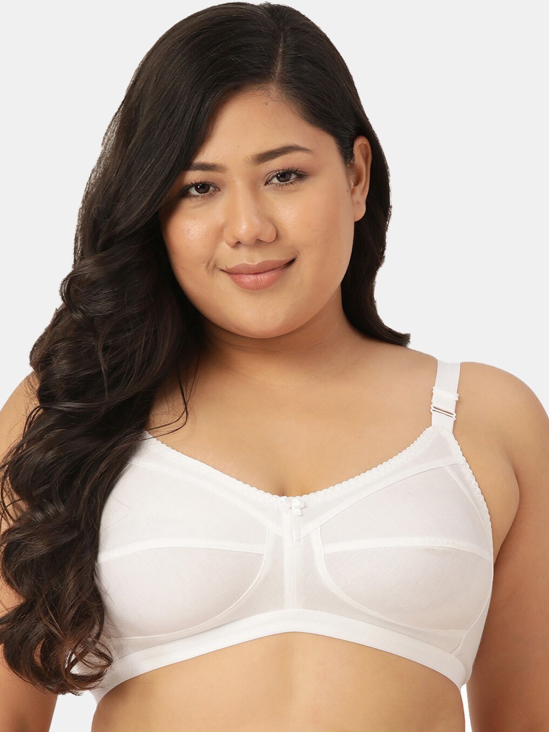 

Sztori Non-Wired Non Padded Cotton Bra, White