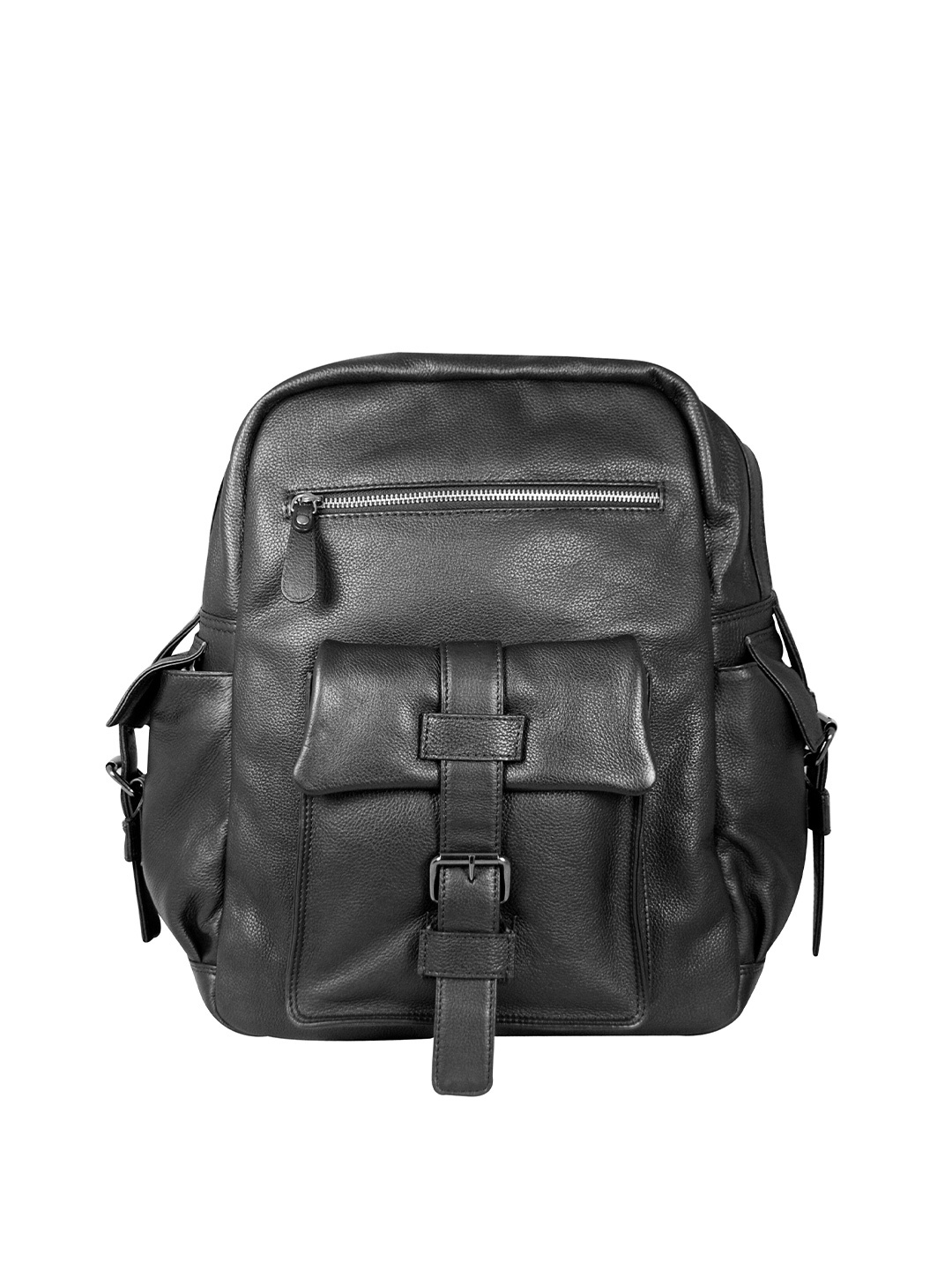 

CALFNERO Leather Backpack, Black