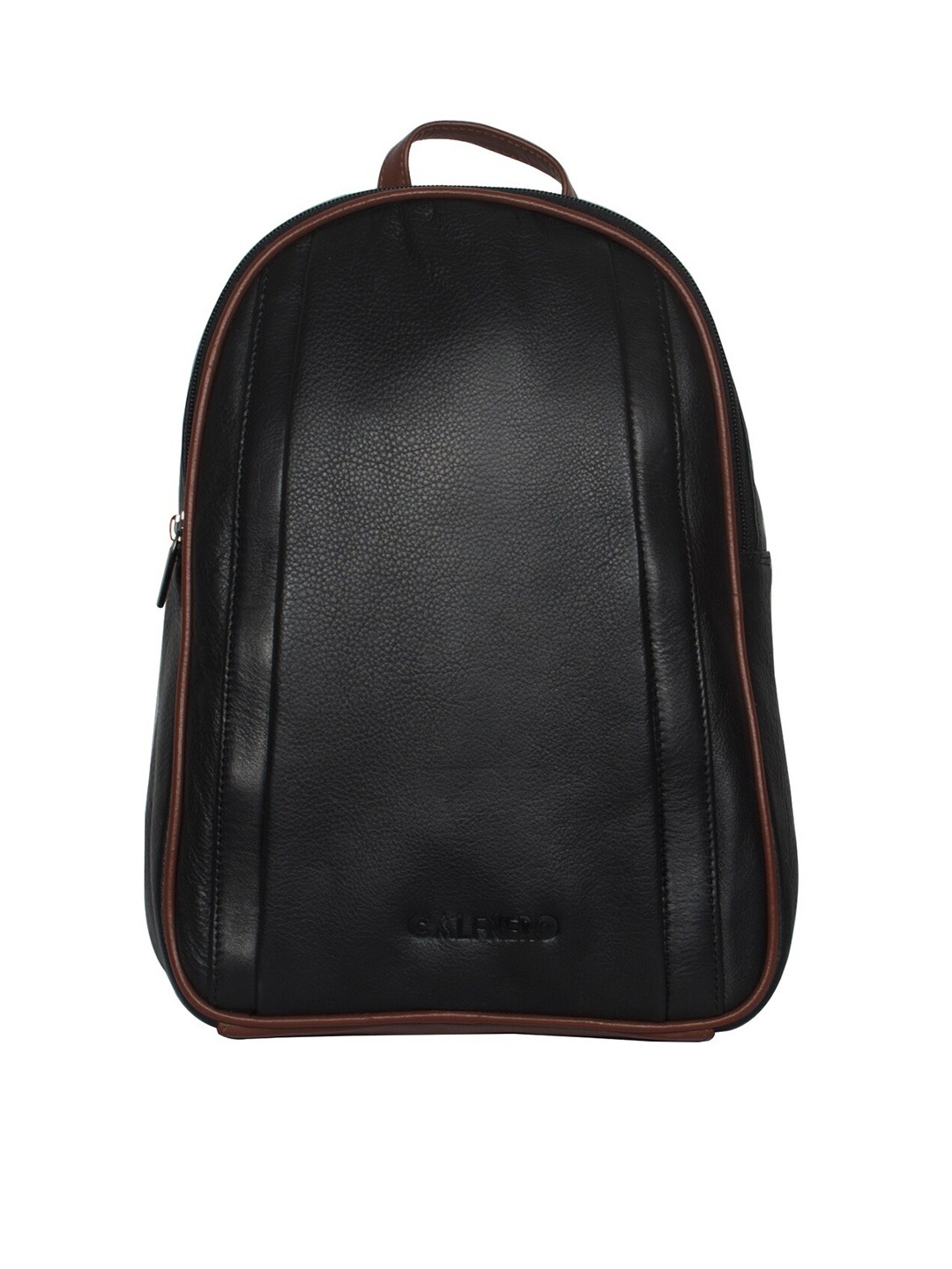

CALFNERO Leather Backpack, Black