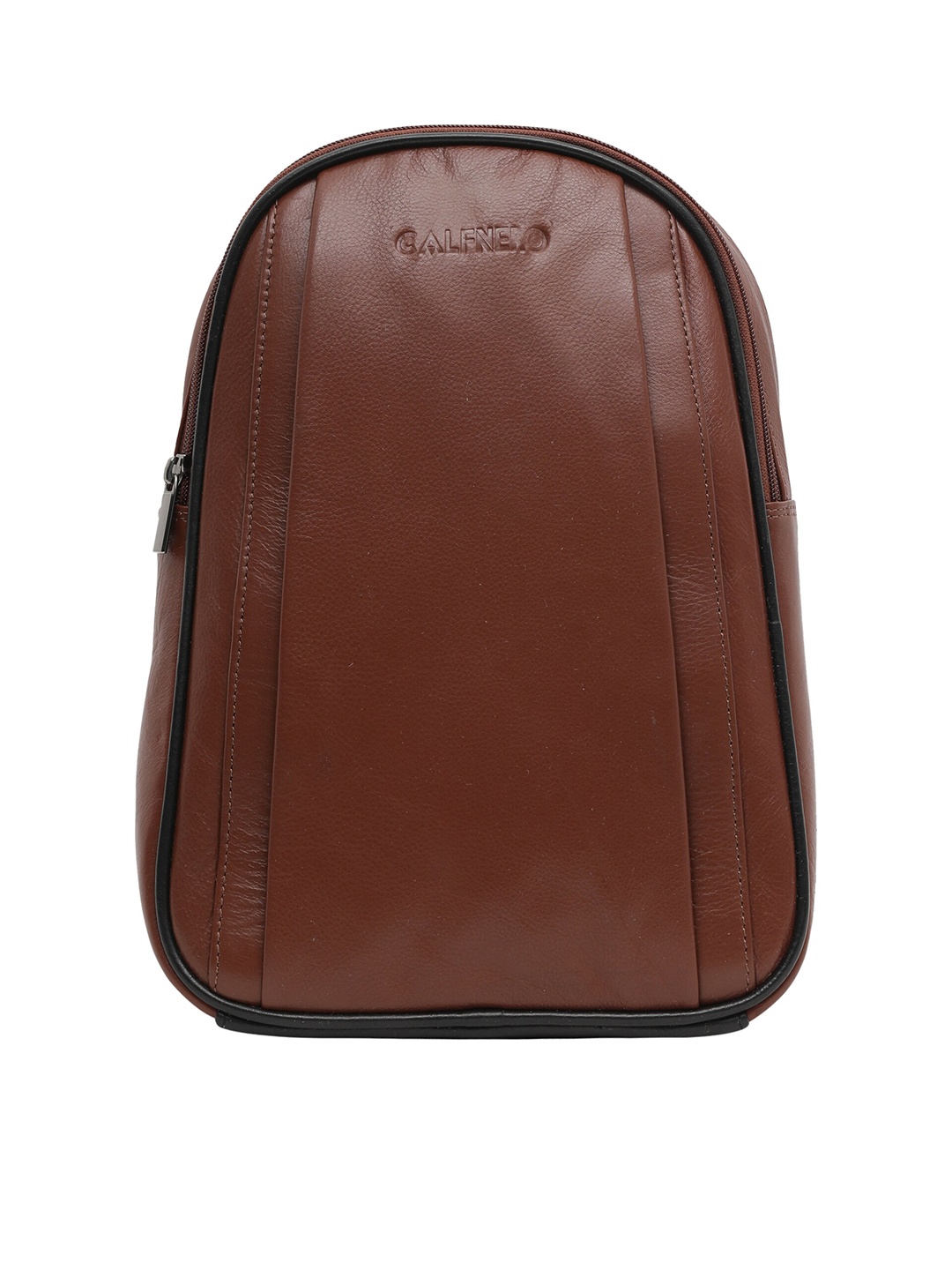 

CALFNERO Leather Backpack, Brown