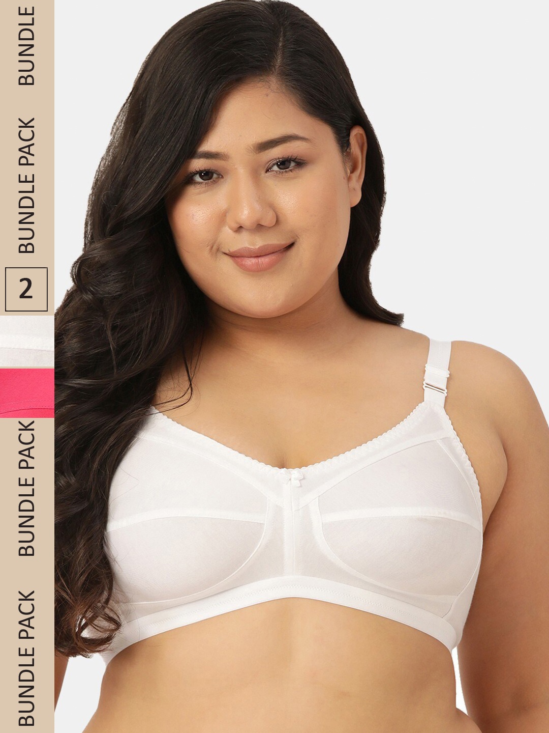 

Sztori Pack of 2 Non-Padded Bra, White