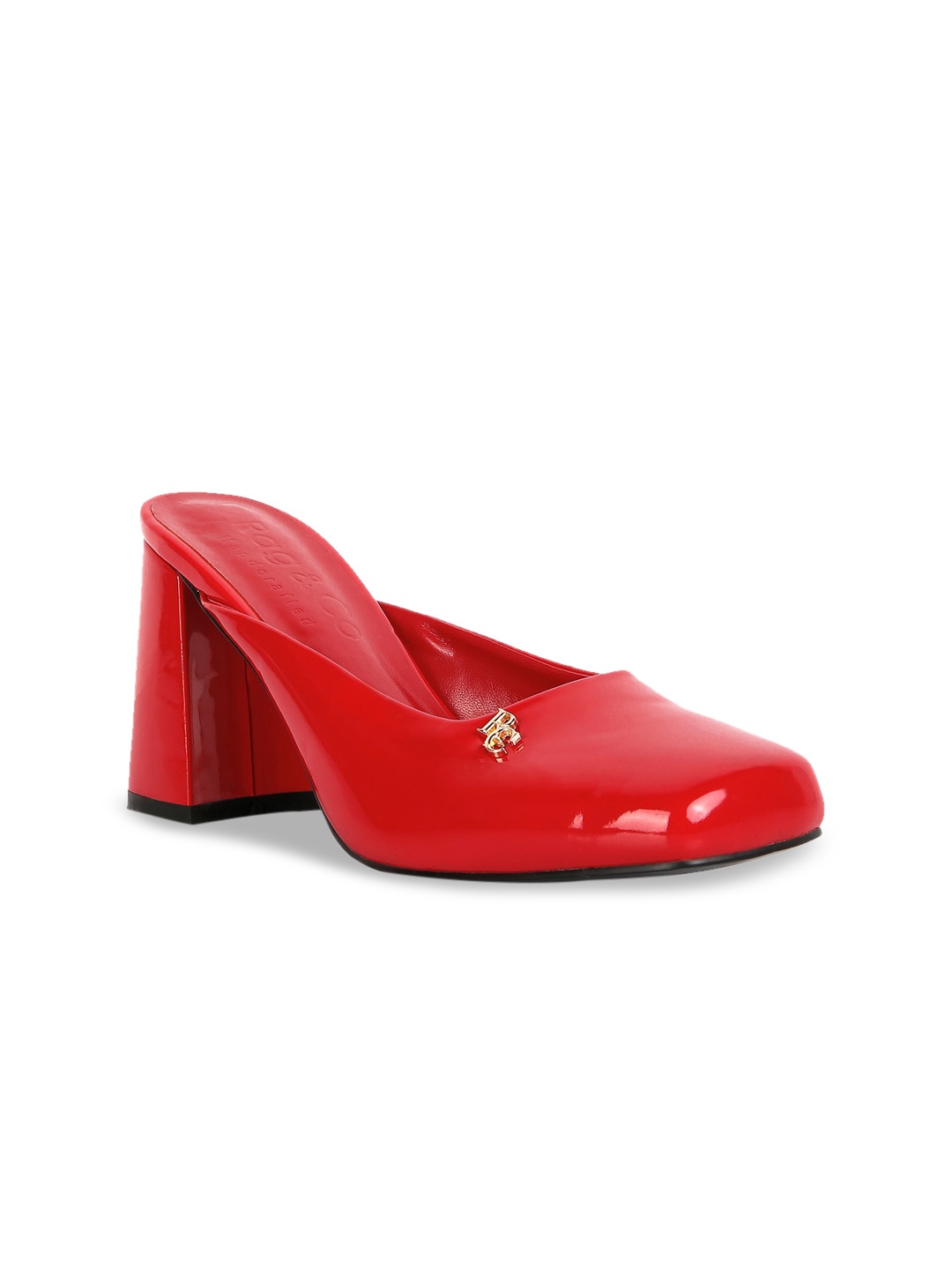 

RAG & CO Party Block Heel Pumps, Red