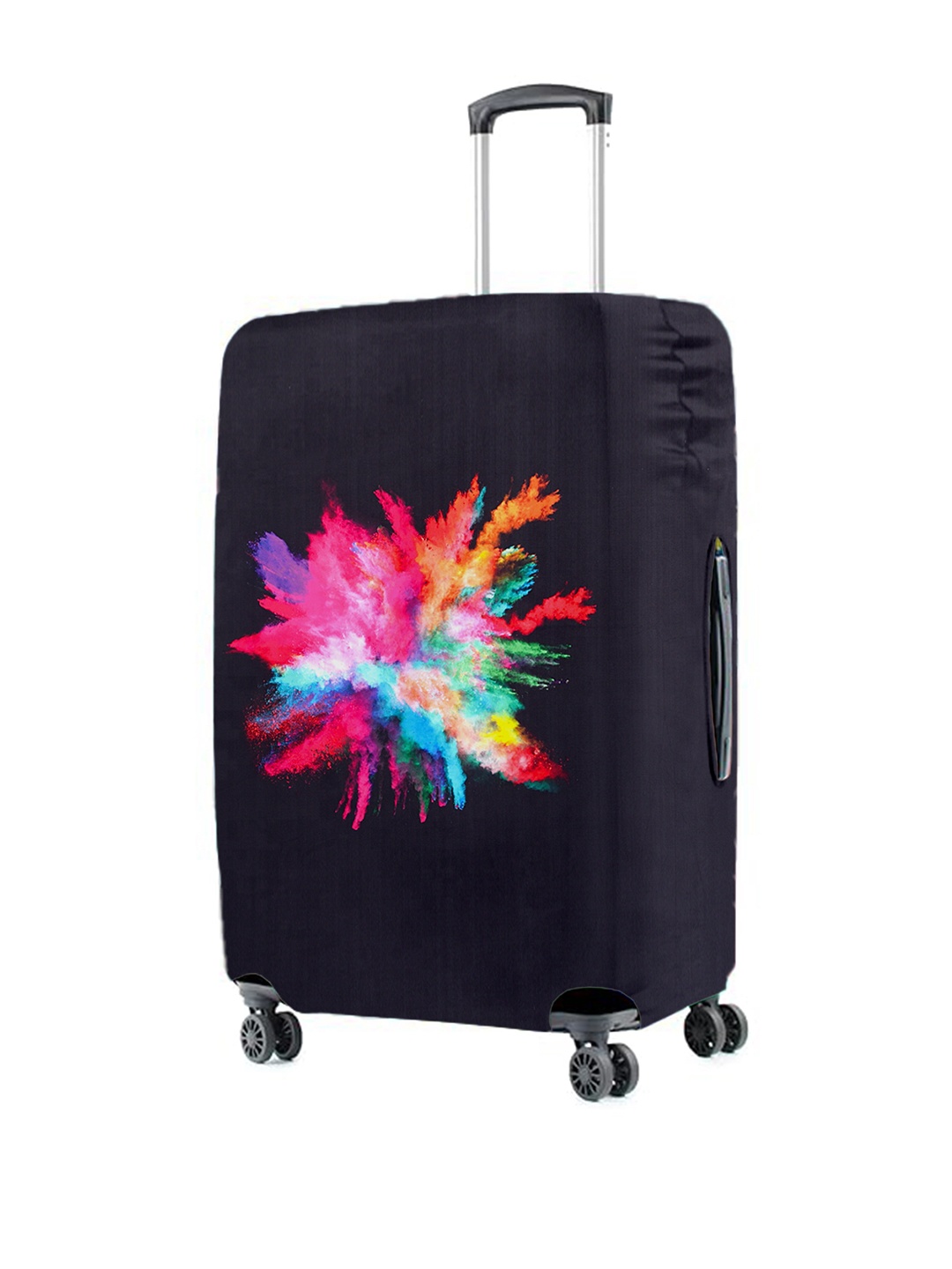 

Cortina Printed Protective Medium Trolley Bag Cover, Black