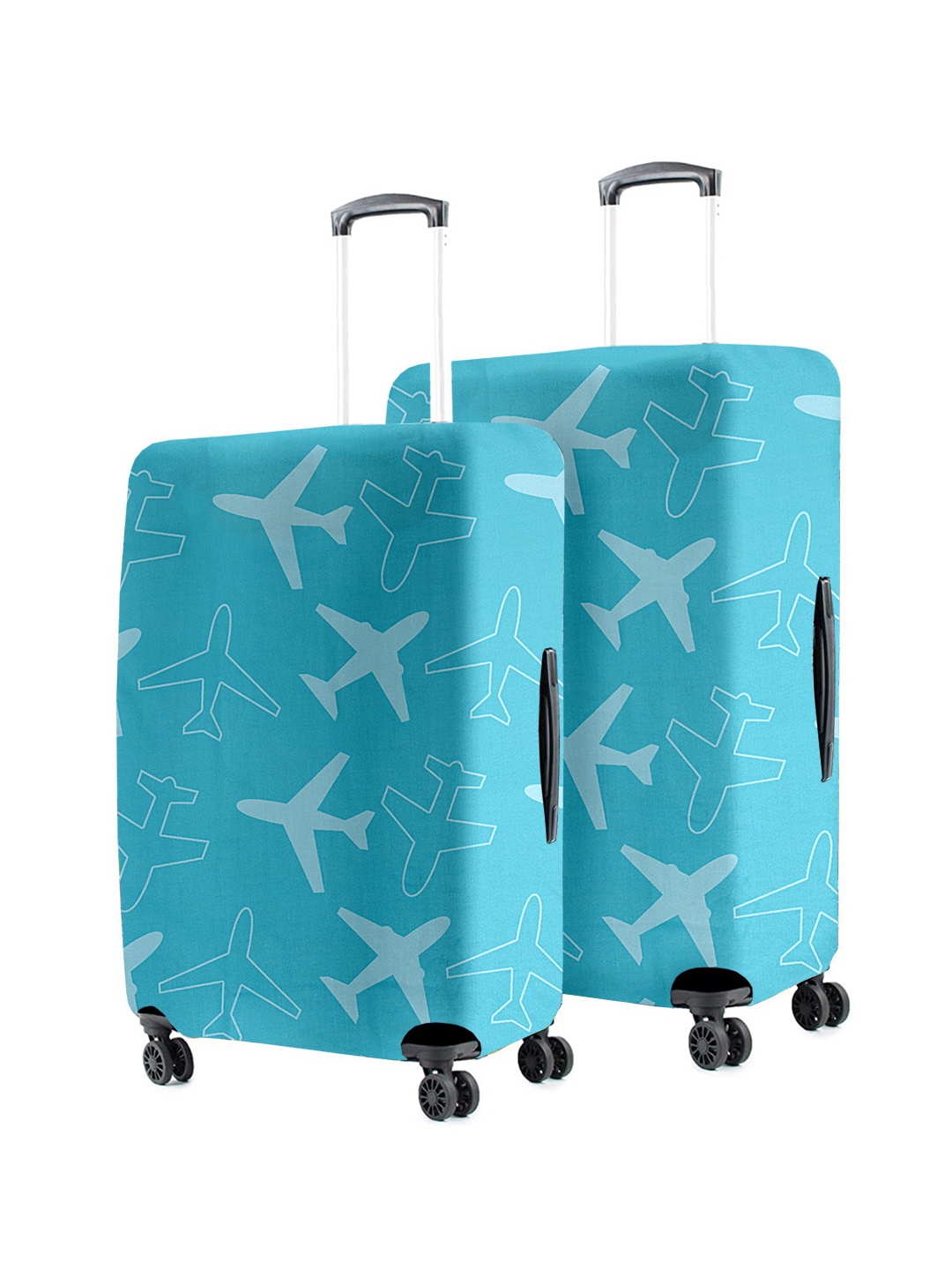 

Cortina Printed Protective Small Trolley Bag Cover, Blue