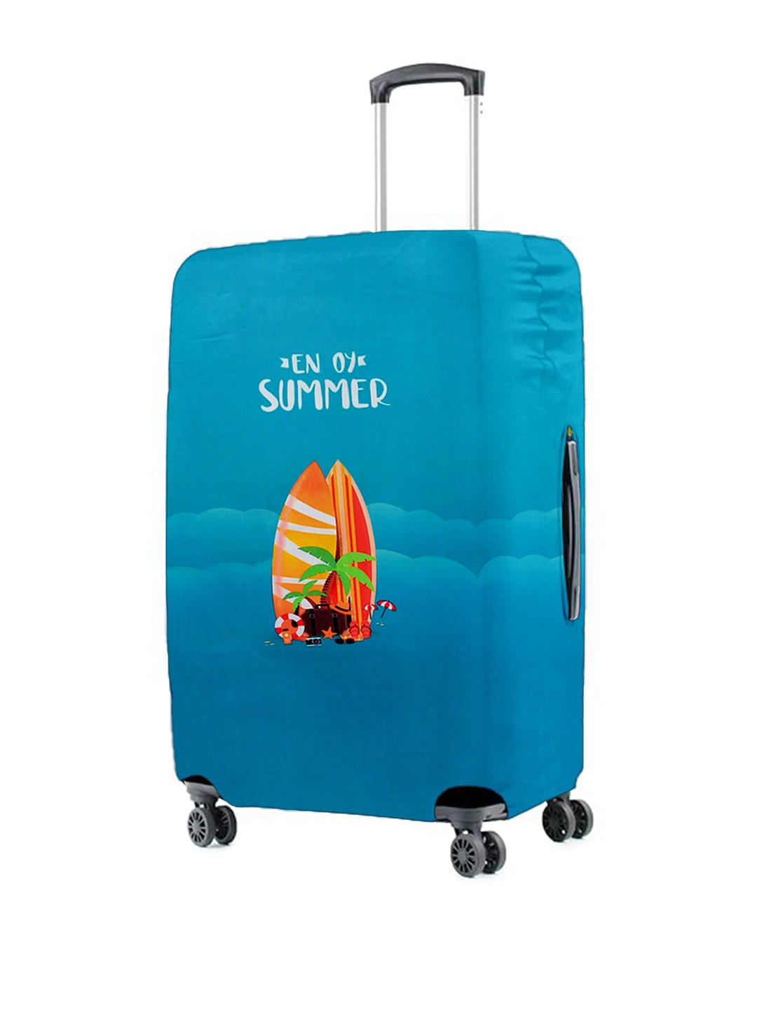 

Cortina Printed Protective Large Trolley Bag Cover, Blue