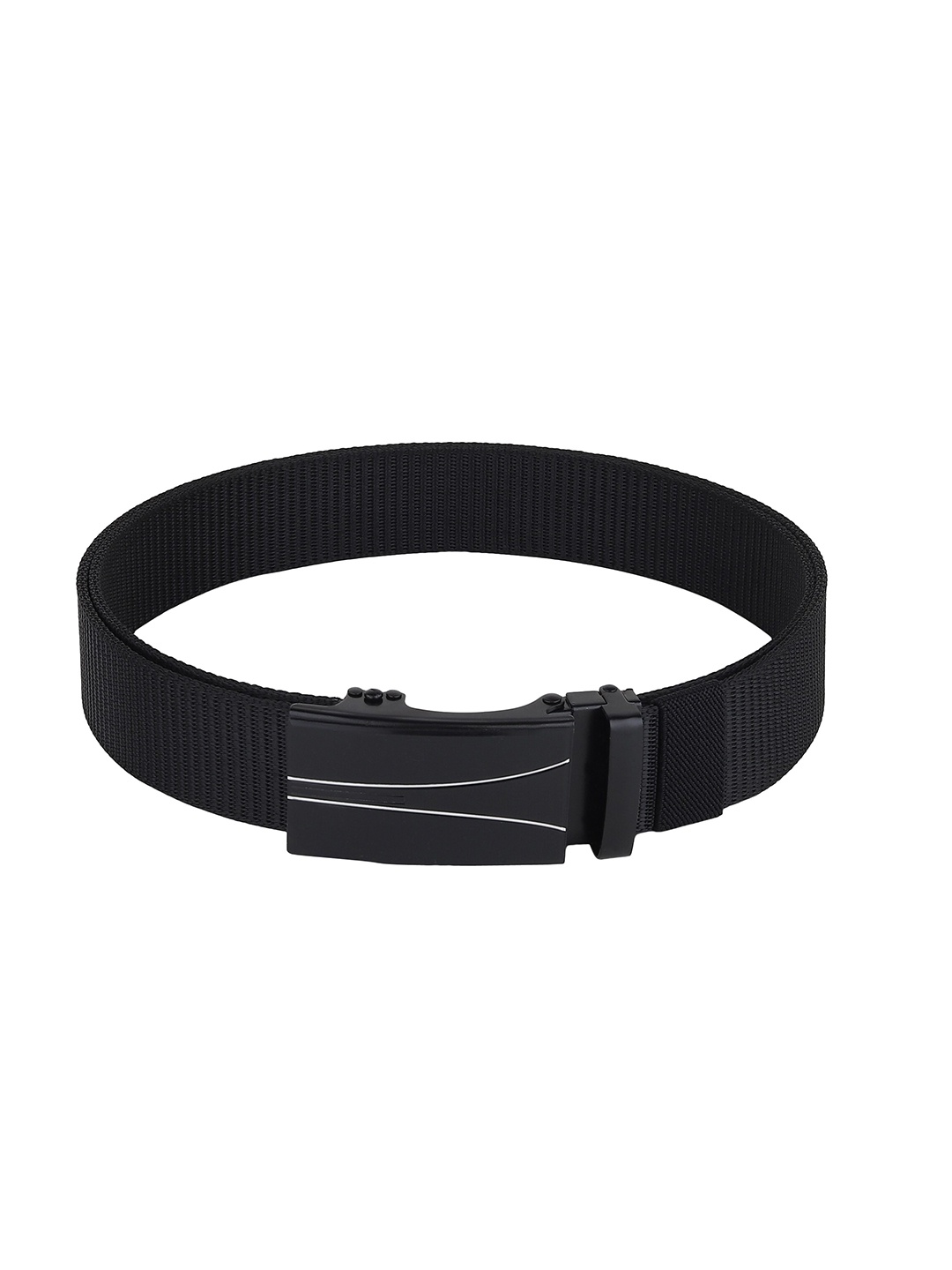 

HENEDA Men Textured Belt, Black