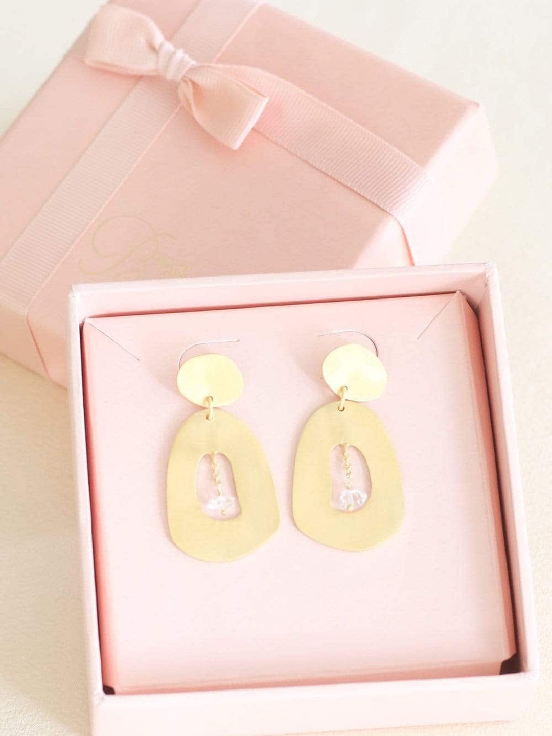 

The Wishing Chair Gold-Plated Contemporary Drop Earrings