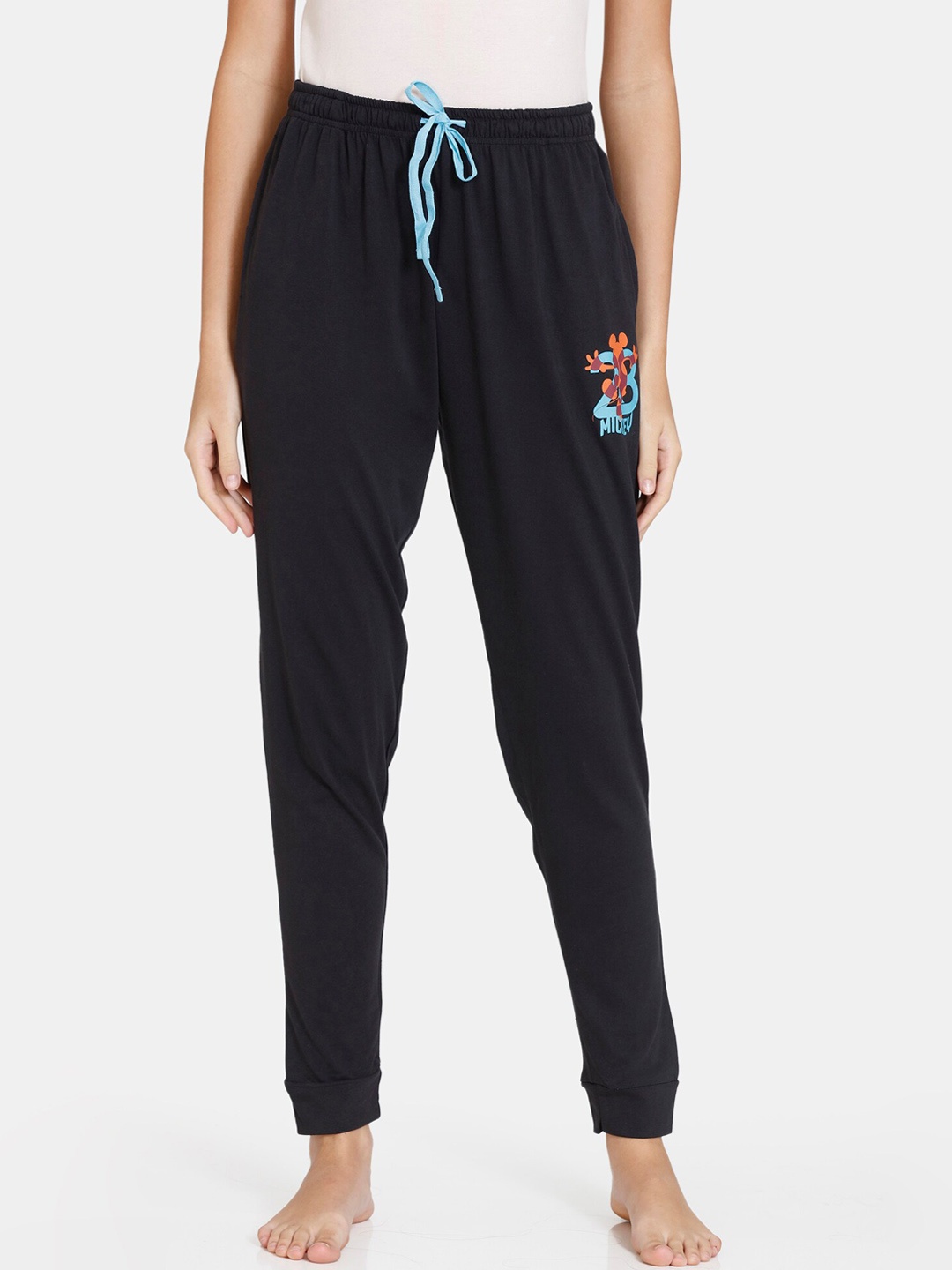 

Zivame Women Pure Cotton Joggers, Black