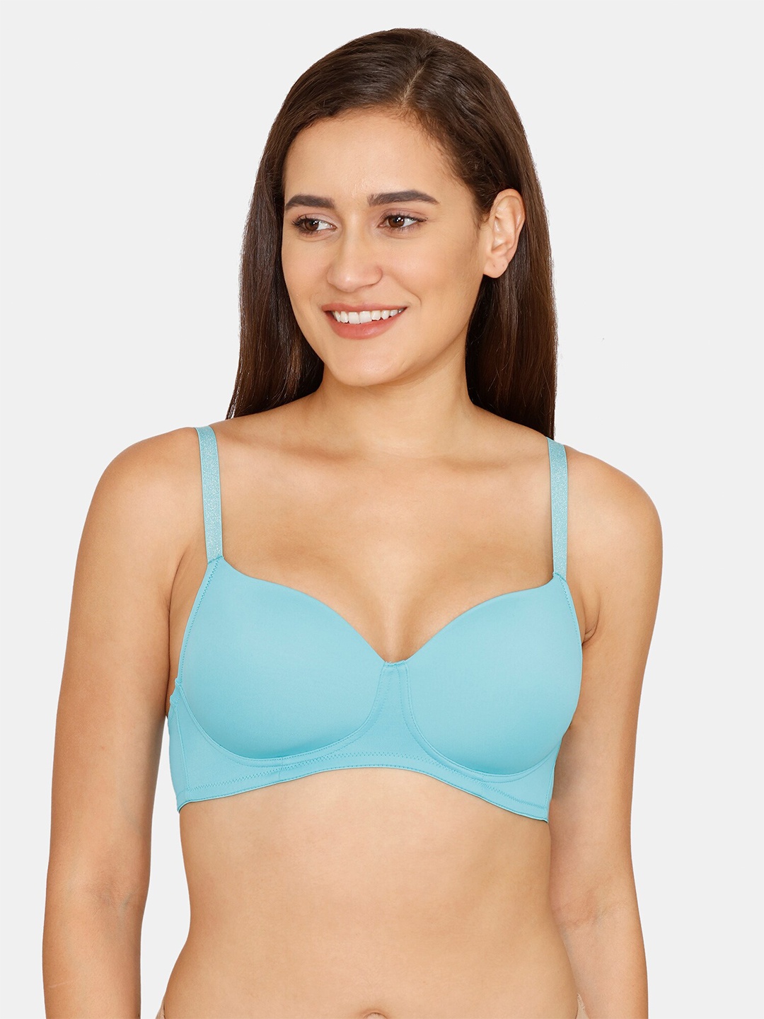 

Zivame Blue Lightly Padded Bra