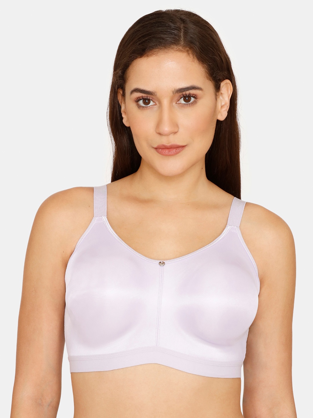 

Zivame Non Padded Seamless Minimizer Bra, Purple