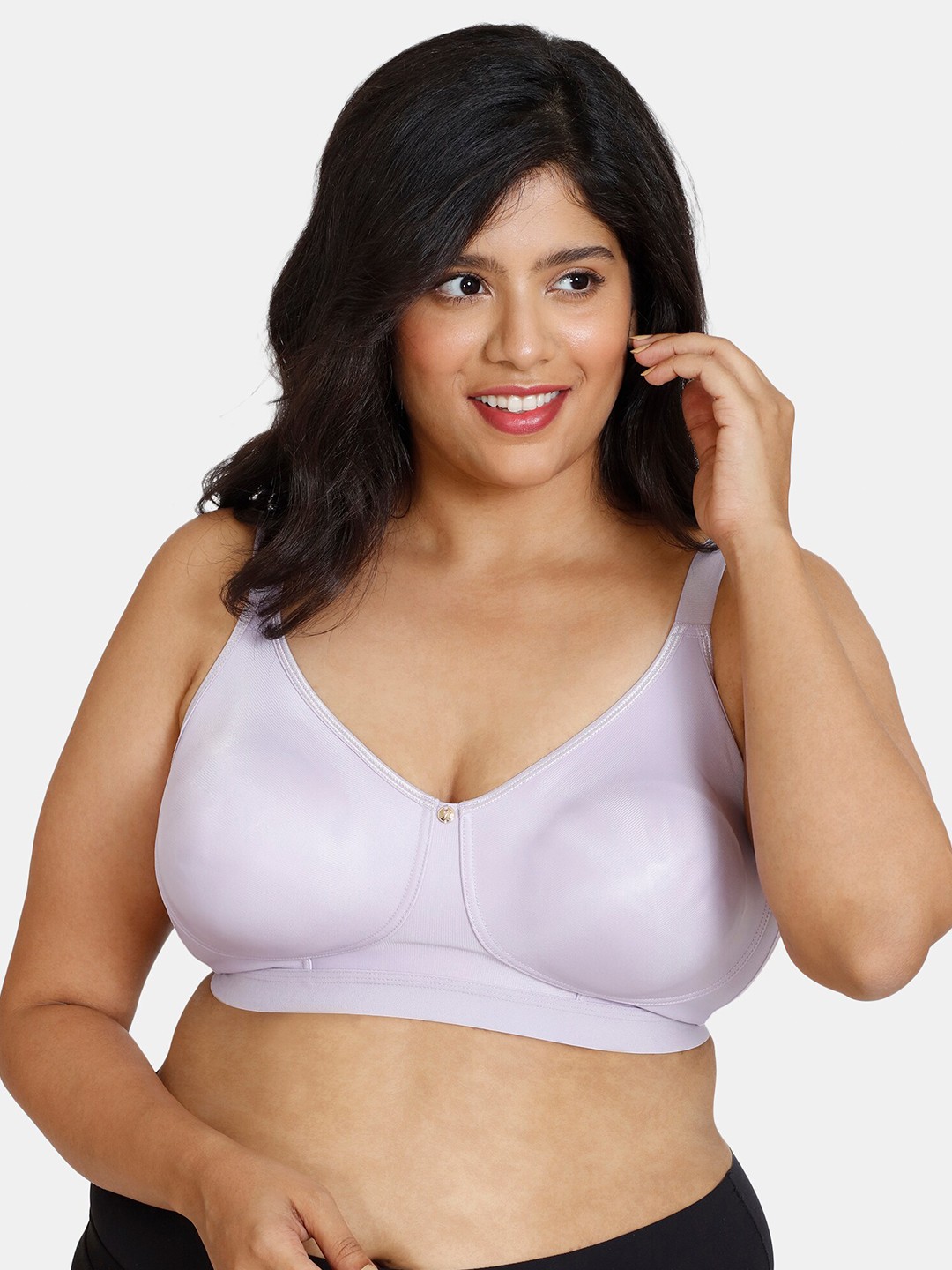 

Zivame Women Plus Size Everyday Bra, Lavender
