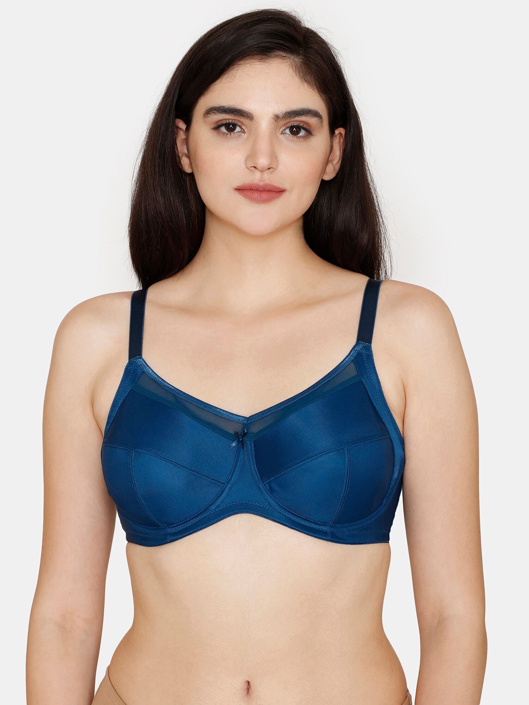 

Zivame Non Padded Underwired Everyday Bra, Blue