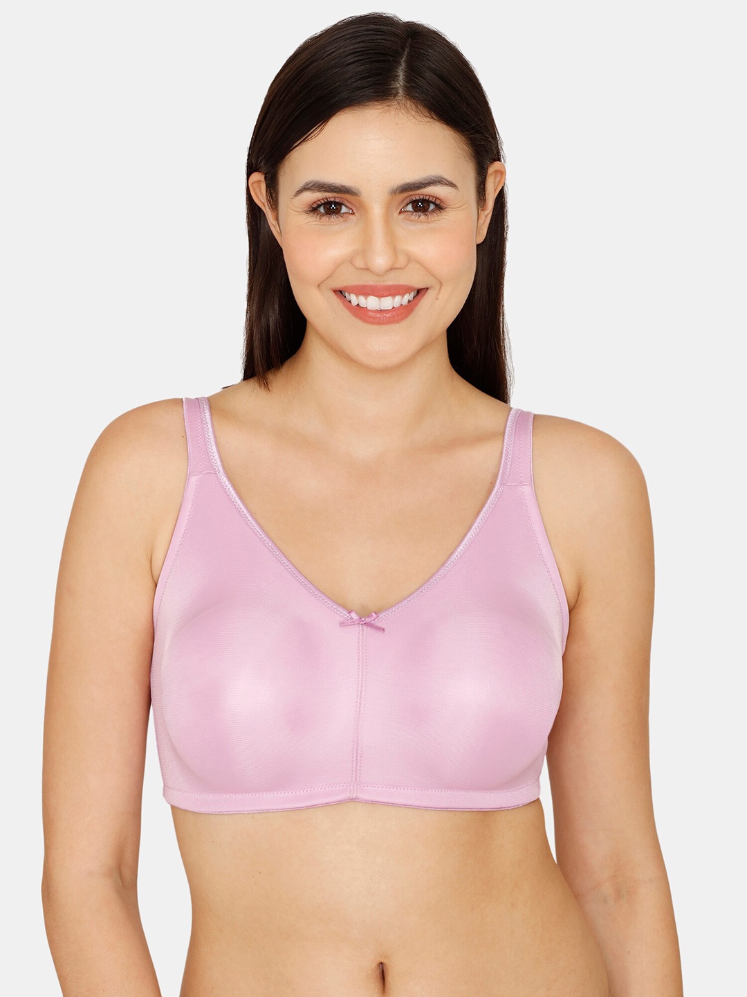 

Zivame Non Padded Minimizer Bra, Pink