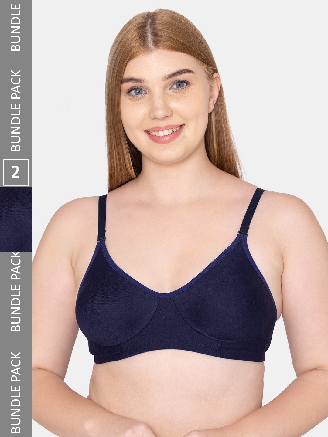 

Tweens Non-Padded Full Coverage Everyday Bra, Navy blue