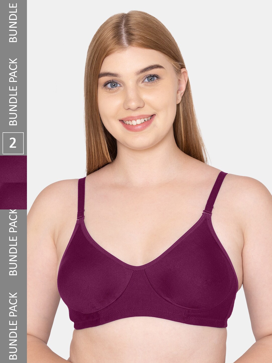 

Tweens Non-Padded Full Coverage Everyday Bra, Magenta