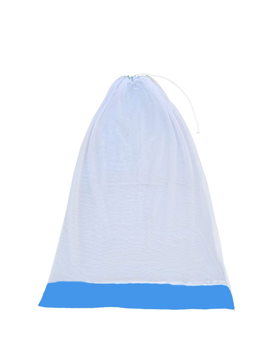 

Classic Mosquito Net Kids White & Blue Crib Bed Mosquito Net Swing