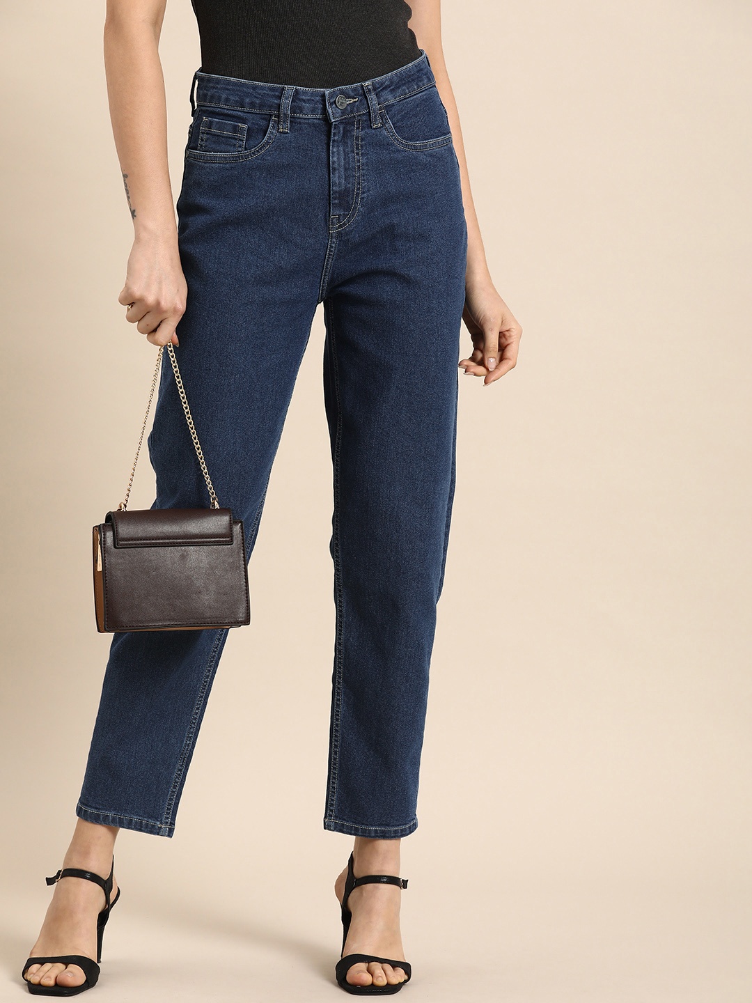

all about you Women High-Rise Light Fade Stretchable Jeans, Blue