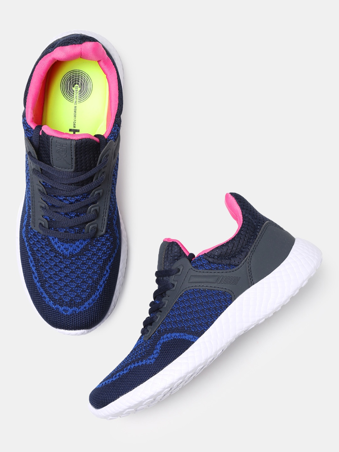 

HRX by Hrithik Roshan Women Active Blue LJ-14534C Flash Running Shoes