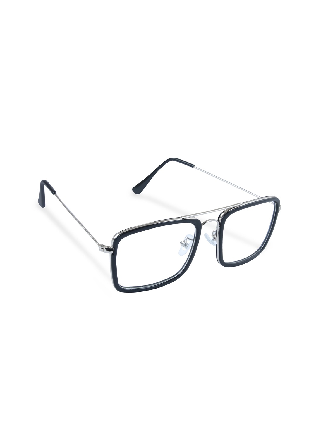 

Freddy Full Rim Square Frames, Silver