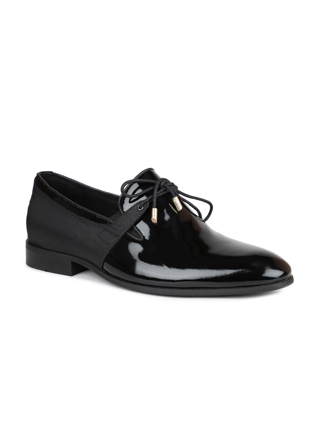 

ATESBER by Inc.5 Men Leather Formal Slip-on Shoes, Black