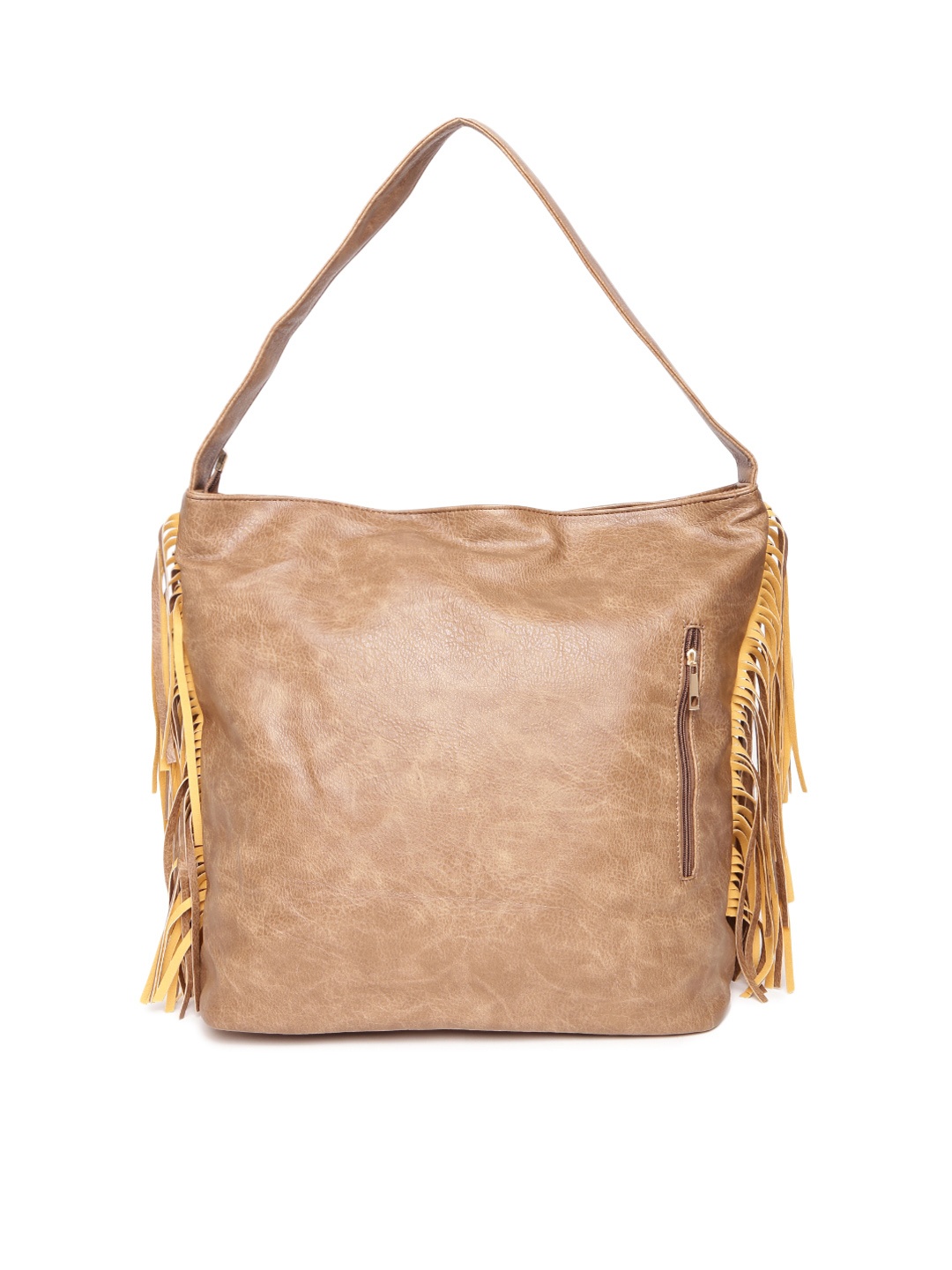 

red pout Brown Solid Shoulder Bag
