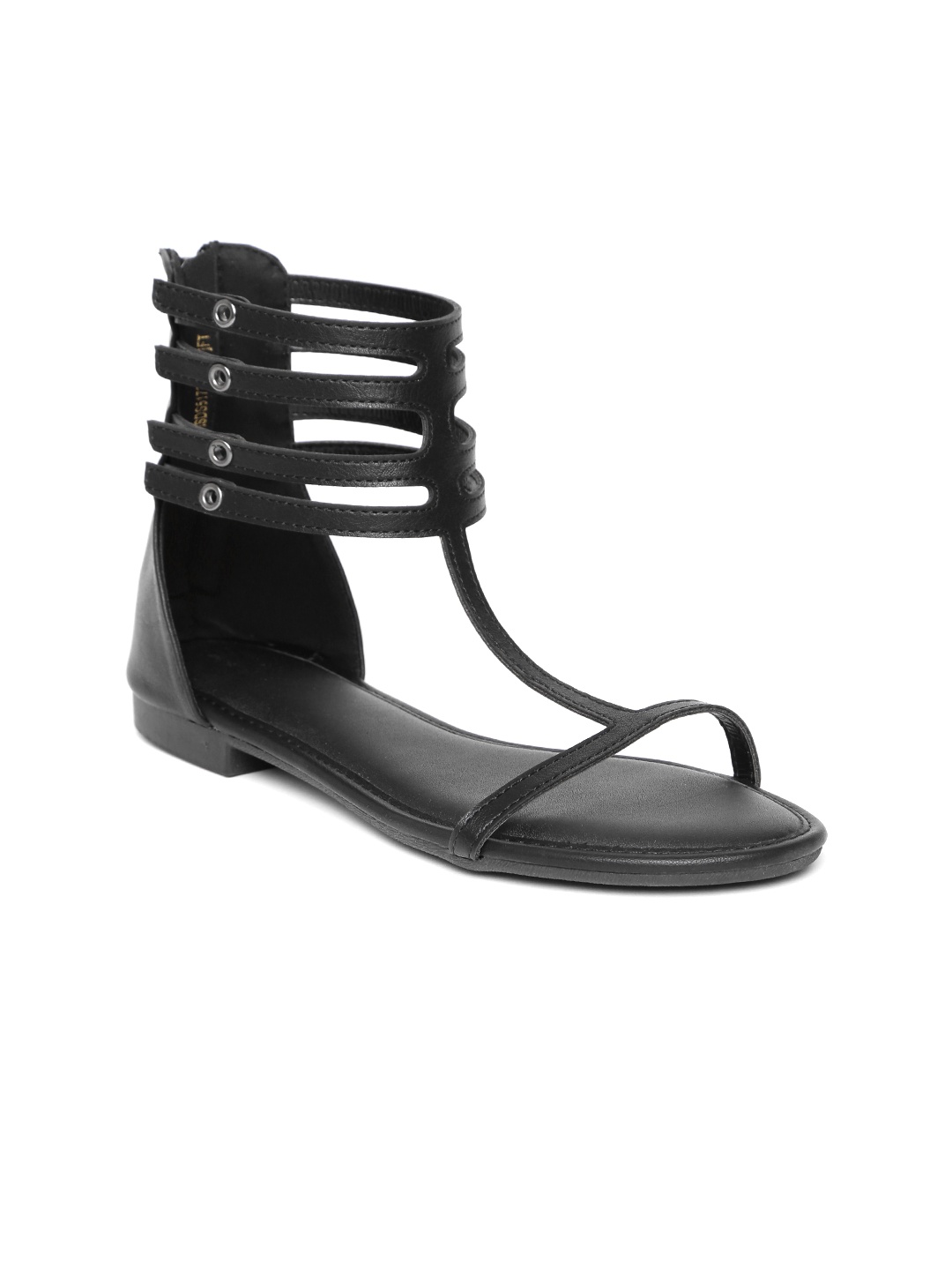 

Allen Solly Women Black Solid Gladiators