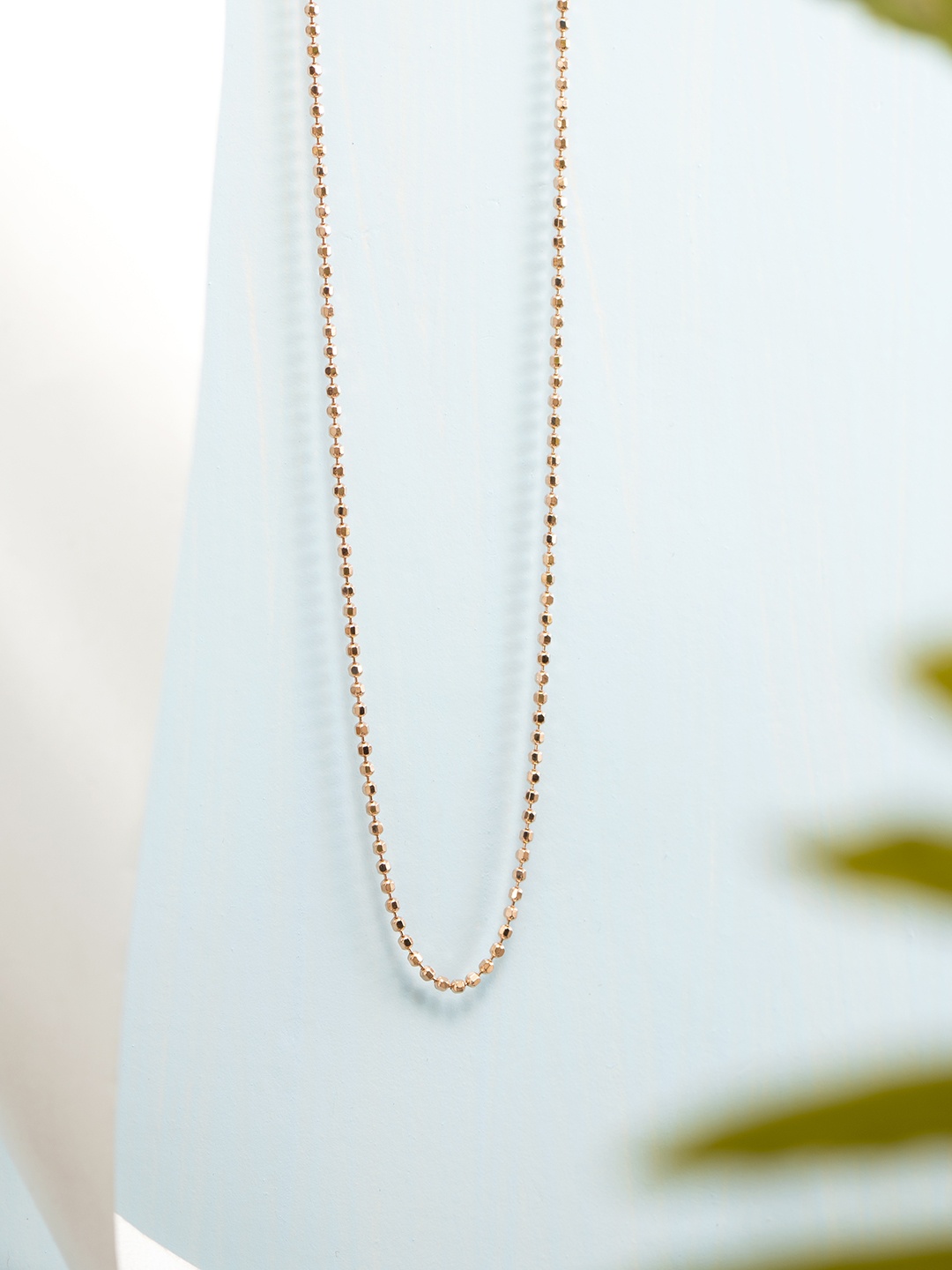 

Zavya Sterling Silver Rose Gold-Plated Chain